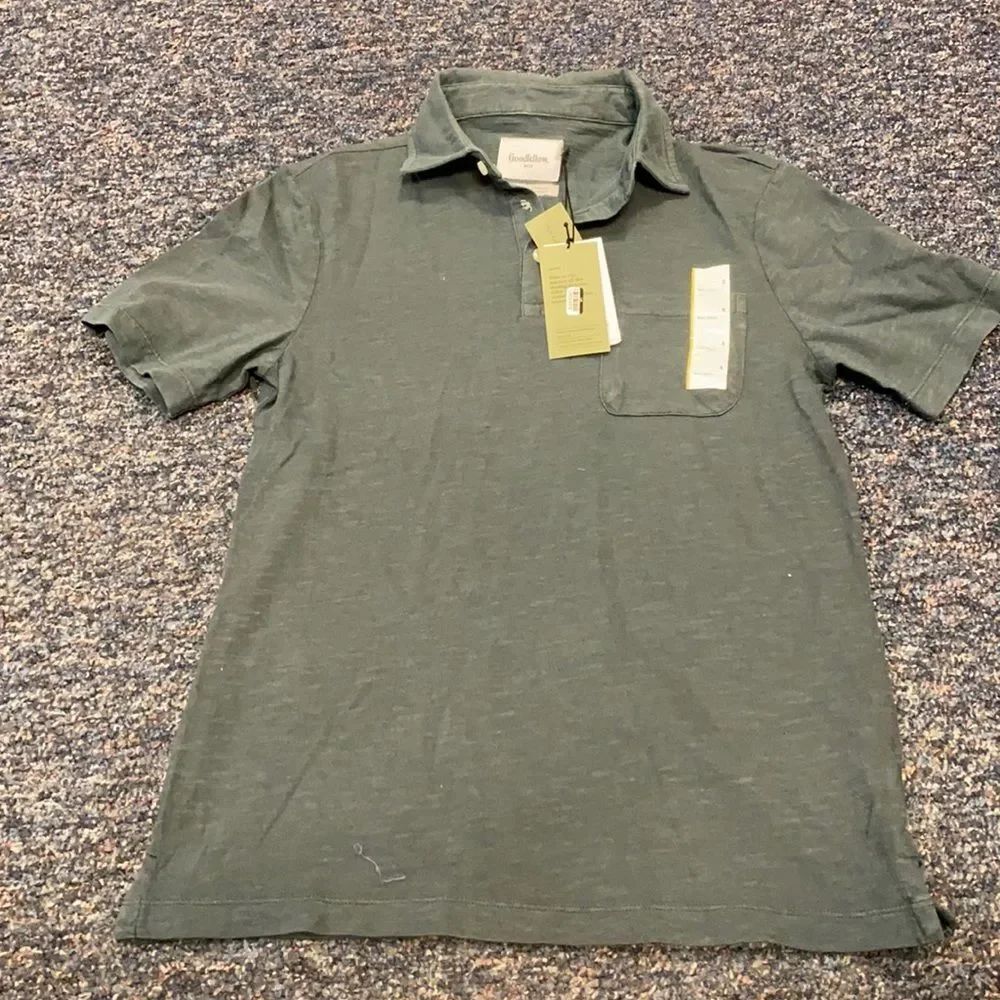 Good Fellow & Co green polo top sz. S NWT
